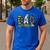 Mom And Dad Construction Birthday Boys Toddler Kids Family Men's Casual T-Shirt Royal Blue