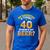 Mom Dad My Daughter Is Turning 40 Years Old Where's My Beer Men's Casual T-Shirt Royal Blue