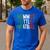Mommy's Little Meatball Italian Quote Family Dad Mom Kids Men's Casual T-Shirt Royal Blue