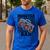 Monster Truck Dad Family Matching Monster Trucks Birthday Men's Casual T-Shirt Royal Blue