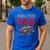 Monster Truck Dad Father's Day Men Men's Casual T-Shirt Royal Blue