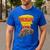 Monster Truck Dad Hot Red Graffiti Style Men's Casual T-Shirt Royal Blue Monster Truck Dad Hot Red Graffiti Style Men's Casual T-Shirt Royal Blue