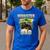 Monster Truck Dad Monster Truck Are My Jam Adults Kids Men's Casual T-Shirt Royal Blue