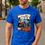 Monster Truck Dad Wheelie Cool Like Normal Dad Men's Casual T-Shirt Royal Blue