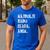 Najbolji Babo Ikad Bosnian Dad Men's Casual T-Shirt Royal Blue Najbolji Babo Ikad Bosnian Dad Men's Casual T-Shirt Royal Blue