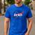 NASA Inspired DAD Meatball Men's Casual T-Shirt Royal Blue NASA Inspired DAD Meatball Men's Casual T-Shirt Royal Blue