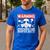 New Dad Prepared For Diaper Duty Daddy Diaper Duty Men's Casual T-Shirt Royal Blue