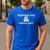 New Dad Prepared For Diaper Duty Saying Quote Men's Casual T-Shirt Royal Blue
