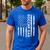 New First Time Dad To Be Symbol Tools Soccer Daddy DA1 Men's Casual T-Shirt Royal Blue