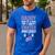 NICU Dad Micro Preemie Baby Dad Of NICU Warrior Appreciation Men's Casual T-Shirt Royal Blue