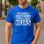 No Puedes Asustarme Tengo Tres Hijas Dad Spanish Mom Men's Casual T-Shirt Royal Blue