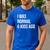I Was Normal 6 Kids Ago Mom Of Six Dad Of 6 Children Fun Men's Casual T-Shirt Royal Blue