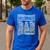 Like A Normal Dad Father Boilermaker Men's Casual T-Shirt Royal Blue