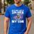 He Is Not Just A Soldier He Is My Son Proud Military Mom Dad Men's Casual T-Shirt Royal Blue