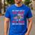 He Is Not Just A Solider He Is My Dad Proud Army Daughter Men's Casual T-Shirt Royal Blue