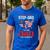 I Am Not The Step Dad I Am The Dad That Stepped Up Fathers Men's Casual T-Shirt Royal Blue