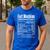 Nutrion Facts Fart Machine Dad Jokes Farting Humor Men's Casual T-Shirt Royal Blue