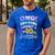 OMG It's My Daddy's 40th Birthday Happy 40 Years Old Men's Casual T-Shirt Royal Blue