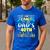 OMG It's My Dad's 40th Birthday Sweet 40 Years Old Men's Casual T-Shirt Royal Blue