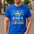 OMG It's My Dad's Birthday Happy To Me You Father Daddy Men's Casual T-Shirt Royal Blue