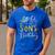 OMG It's My Son's Birthday Happy Bday Tie Dye Mom Dad Men's Casual T-Shirt Royal Blue OMG It's My Son's Birthday Happy Bday Tie Dye Mom Dad Men's Casual T-Shirt Royal Blue