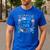 OneDer The Sea Papa 1st Birthday Dad Matching Men's Casual T-Shirt Royal Blue