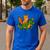 Orange Cat Dragon Riding Animal Lover Mom Dad Kids Men's Casual T-Shirt Royal Blue Orange Cat Dragon Riding Animal Lover Mom Dad Kids Men's Casual T-Shirt Royal Blue