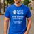 Outhouse Dad Guy Pun Humor Redneck Potty Joke Gag Men's Casual T-Shirt Royal Blue