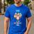 Owl Dad Birthday Party Dad Of The Birthday Girl Owl Men's Casual T-Shirt Royal Blue