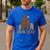 Papa Bear Dad Two Cubs Daddy Bear 2 Kids Father's Day Men's Casual T-Shirt Royal Blue Papa Bear Dad Two Cubs Daddy Bear 2 Kids Father's Day Men's Casual T-Shirt Royal Blue
