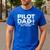 Pilot Art For Dad Men Aviation Airplane Aircraft Pilot Small Men's Casual T-Shirt Royal Blue Pilot Art For Dad Men Aviation Airplane Aircraft Pilot Small Men's Casual T-Shirt Royal Blue