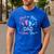 Pink Or Blue Dad Loves You Gender Reveal Men's Casual T-Shirt Royal Blue Pink Or Blue Dad Loves You Gender Reveal Men's Casual T-Shirt Royal Blue