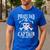 Pirate Dad I Be The Captain Of This Here Crew Pirate Dad Men's Casual T-Shirt Royal Blue