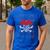 Pirate Dad Skull And Crossbones Tampa Gasparilla Captain Men's Casual T-Shirt Royal Blue