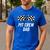 Pit Crew Dad Checkered Flag Hosting Race Car Birthday Partie Men's Casual T-Shirt Royal Blue Pit Crew Dad Checkered Flag Hosting Race Car Birthday Partie Men's Casual T-Shirt Royal Blue
