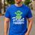 Plant Daddy Cactus Gardener Jokes Grandpa Plant Dad Men's Casual T-Shirt Royal Blue