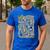Play Cars On Dad's Back Shirt Kids And Fathers Play Men's Casual T-Shirt Royal Blue Play Cars On Dad's Back Shirt Kids And Fathers Play Men's Casual T-Shirt Royal Blue