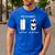 Plumber Hot Water Heater Plumbing Dad Joke Men's Casual T-Shirt Royal Blue