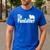 Pomeranian Father Dad The Pom Father Dog Lover Small Men's Casual T-Shirt Royal Blue
