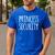 Princess Security Halloween Costume Dad Men Matching Easy Small Men's Casual T-Shirt Royal Blue