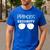 Princess Security Perfects For Dad Orr Boyfriend Small Men's Casual T-Shirt Royal Blue