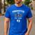 Promoted To Dad Est 2026 For Men Fathers Matching Men's Casual T-Shirt Royal Blue