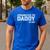 Promoted To Daddy 2022 First Time Fathers New Dad Men's Casual T-Shirt Royal Blue