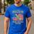Now He Protects Me USAF Dad Proud Air Force Dad T-Shirt Men's Casual T-Shirt Royal Blue Now He Protects Me USAF Dad Proud Air Force Dad T-Shirt Men's Casual T-Shirt Royal Blue