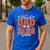 Proud Dad Of A 2026 Senior Basketball Graduation Family Men's Casual T-Shirt Royal Blue