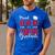 Proud Dad Of a Class Of 2026 Graduate For Graduation Men's Casual T-Shirt Royal Blue