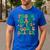 Proud Dad Of a Cookie Dealer Scout Troop Cookie Dealer Girls Men's Casual T-Shirt Royal Blue Proud Dad Of a Cookie Dealer Scout Troop Cookie Dealer Girls Men's Casual T-Shirt Royal Blue