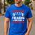 Proud Dad Of A Powerlifter Father Powerlifting Dad Men's Casual T-Shirt Royal Blue