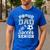 Proud Dad Of a Soccer Senior Class Of 2026 Graduation Men's Casual T-Shirt Royal Blue