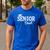 Proud Senior Dad 2026 Senior 2026 Dad Class Of 2026 Father Men's Casual T-Shirt Royal Blue